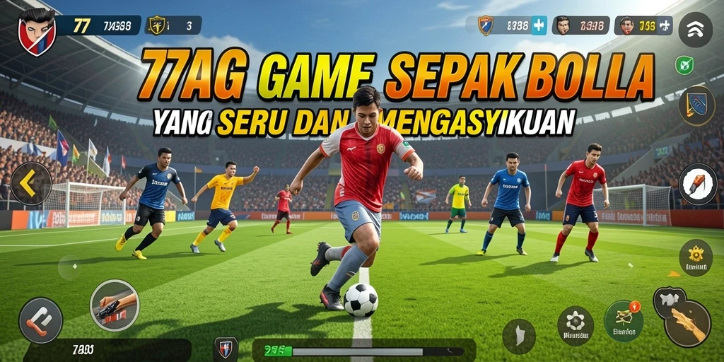 Tampilan gameplay seru dari 77AG dengan grafis yang memukau.
