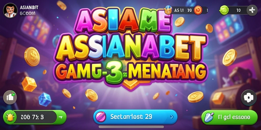 Tampilan gameplay ASIANABET yang seru dan penuh warna.