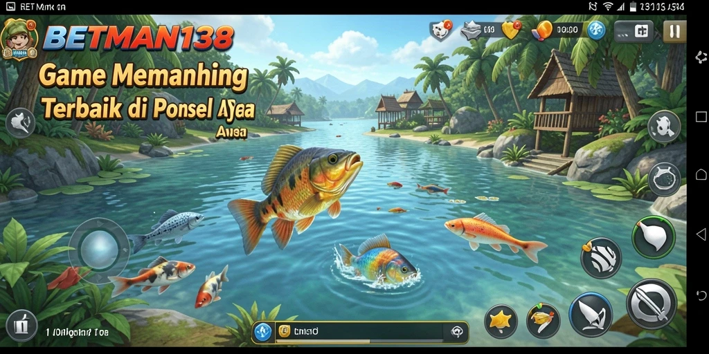 Tangkapan ikan menakjubkan dalam gameplay BETMAN138.