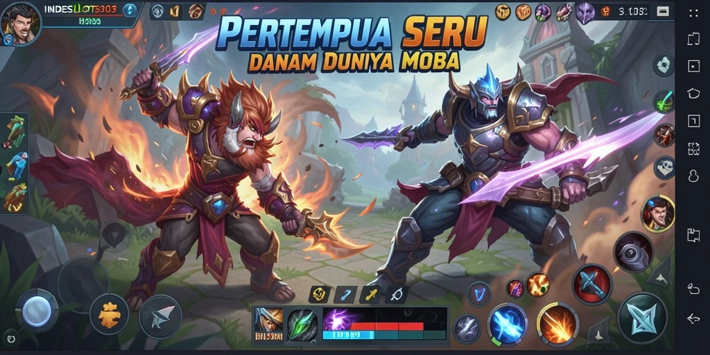 Tampilan gameplay seru di INDESLOT303 dengan aksi penuh strategi.