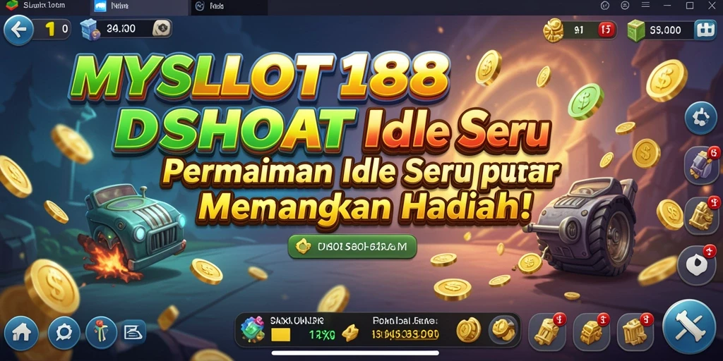 Screenshot gameplay MYSLOT188 yang menampilkan keseruan permainan Idle.