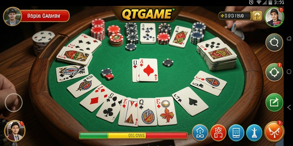 Tampilan gameplay QTGAME yang seru dan interaktif.