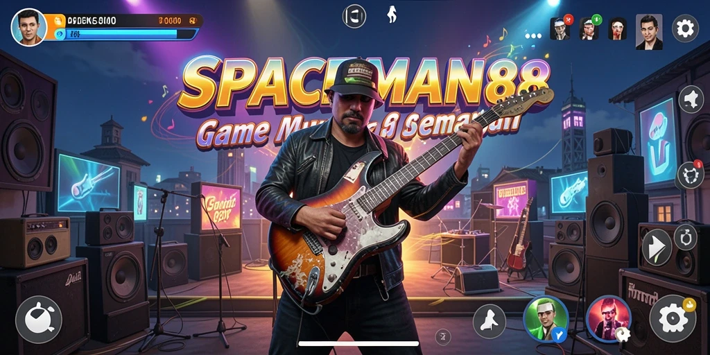 Gameplay SPACEMAN88 yang menyenangkan dengan berbagai genre musik.