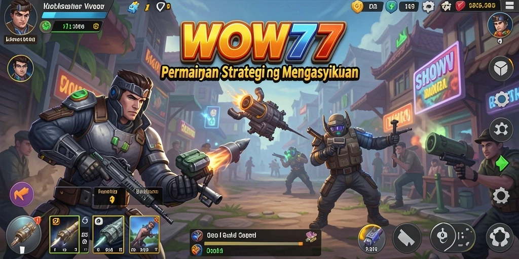 Gameplay WOW77 yang mendebarkan dan penuh strategi.