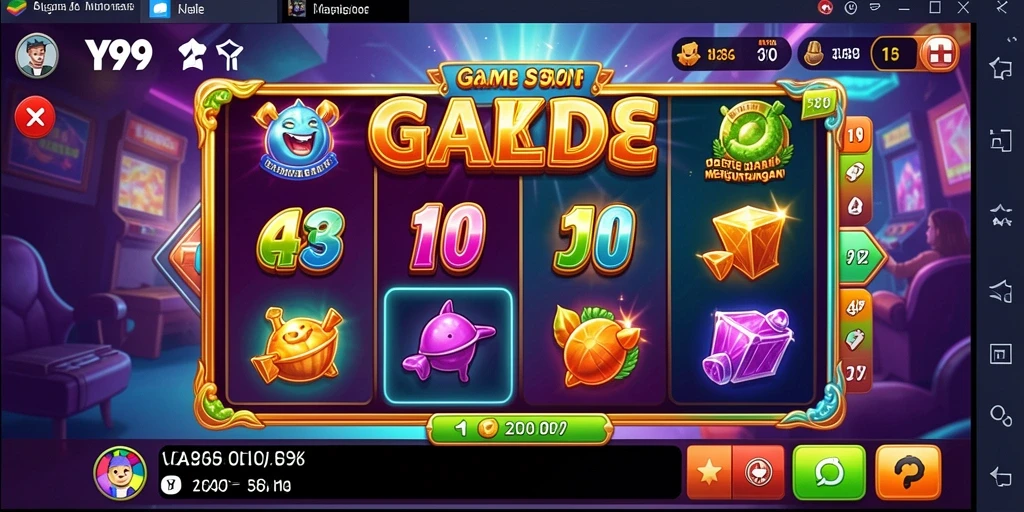 Tampilan gameplay Slot yang menarik dan interaktif.